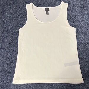 Chico's Traveler’s Soft Cream Lined Tank Top. Size 1.